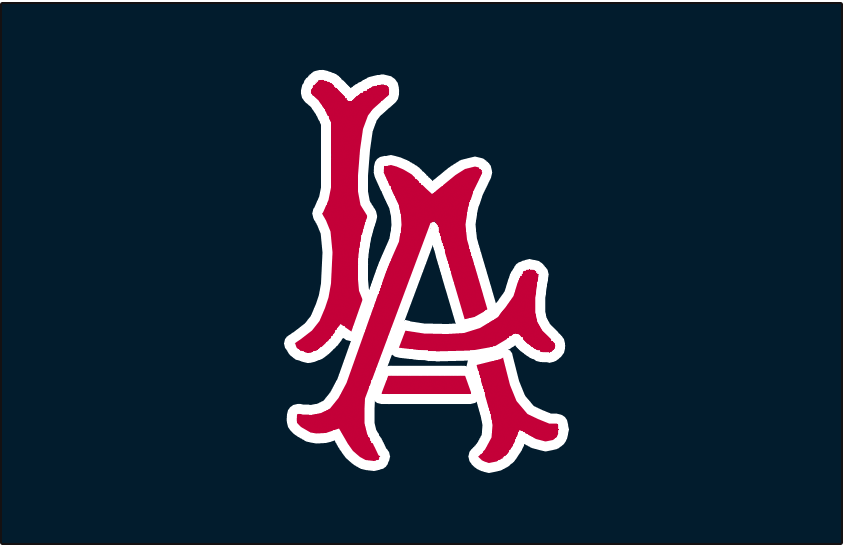 Los Angeles Angels 1961-1964 Cap Logo vinyl decal